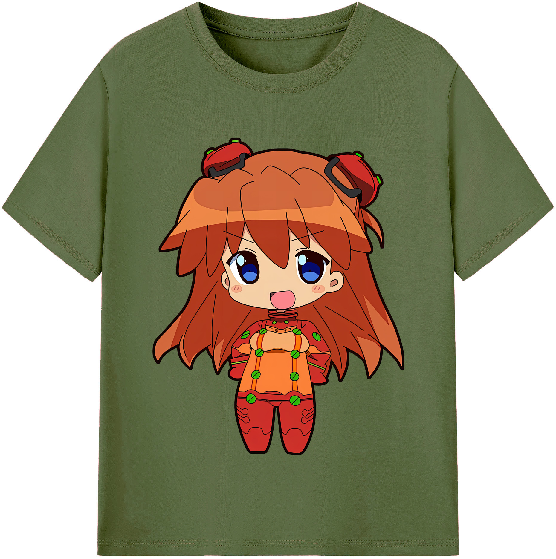 （画像用） EVA 新世紀エヴァンゲリオン 綿100％半袖Tシャツ（フロントプリント）